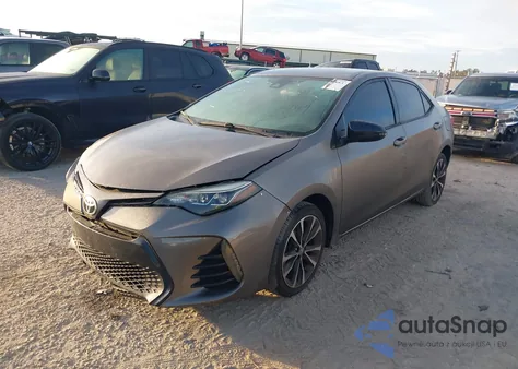 2018 Toyota Corolla Se from USA, damaged, VIN 2T1BURHE1JC036062